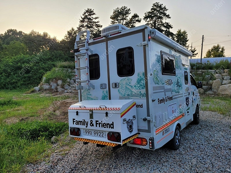 현대 포터Ⅱ 시티밴 슈퍼캡 캠핑카/ *주행거리 1만 이하/ *캠핑숙박, 화장실 사용 없음/ 내부 신품급 유지 이미지