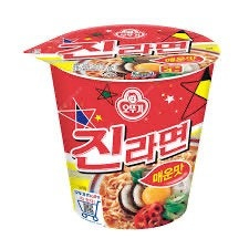 Gs25 진라면 매운맛 소컵 기프티콘 (500원)