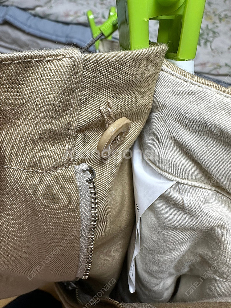 [3]포터리 투플리츠 와이드 치노 팬츠--3