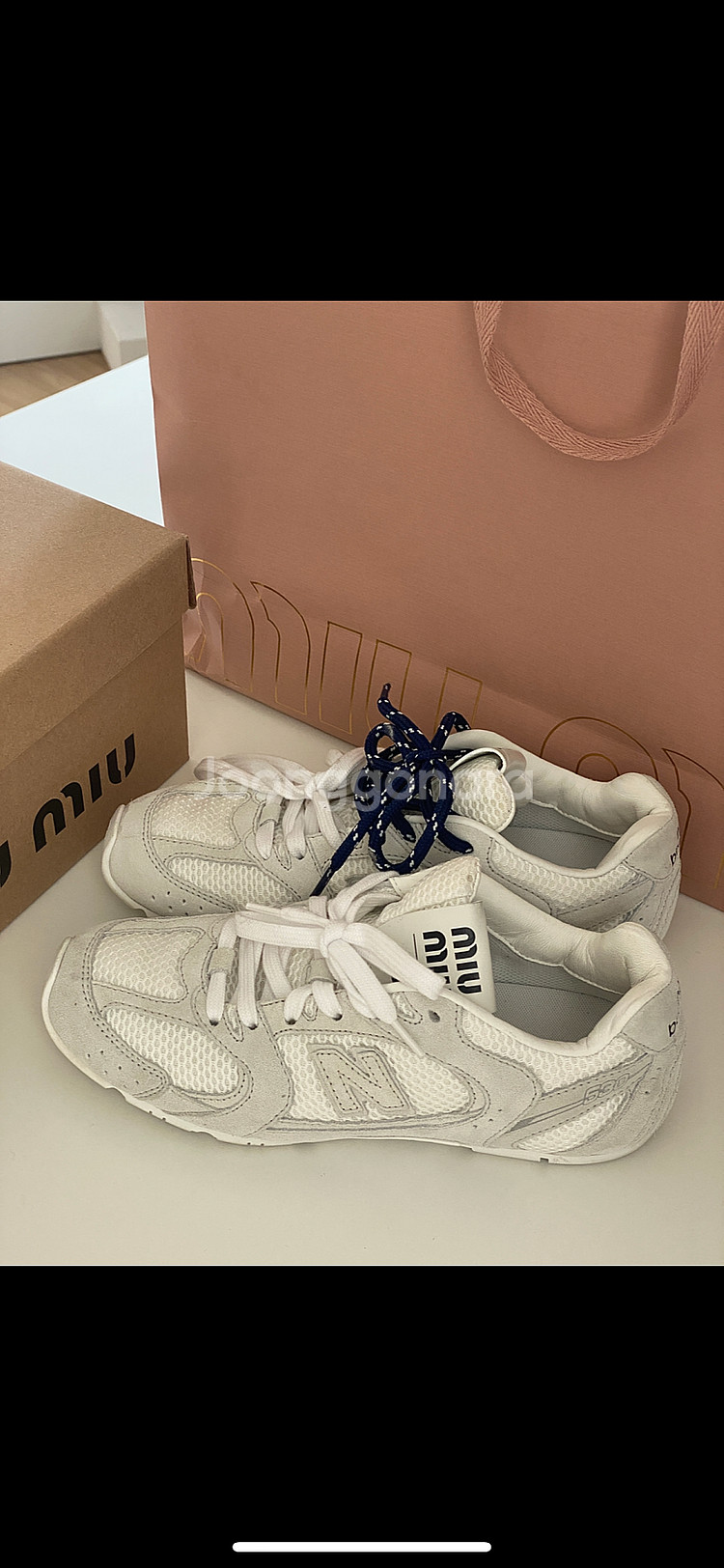 급처 miumiu 미우미우 x뉴발란스 530--1