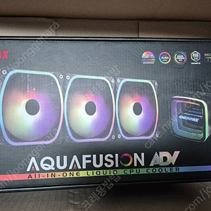 aquafusion adv 360 아쿠아퓨전 3열 수냉 쿨러 새상품 팝니다