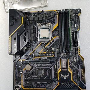 인텔 9700K, Asus Tuf Z370-Plus, 잘만 쿨러 9900Max