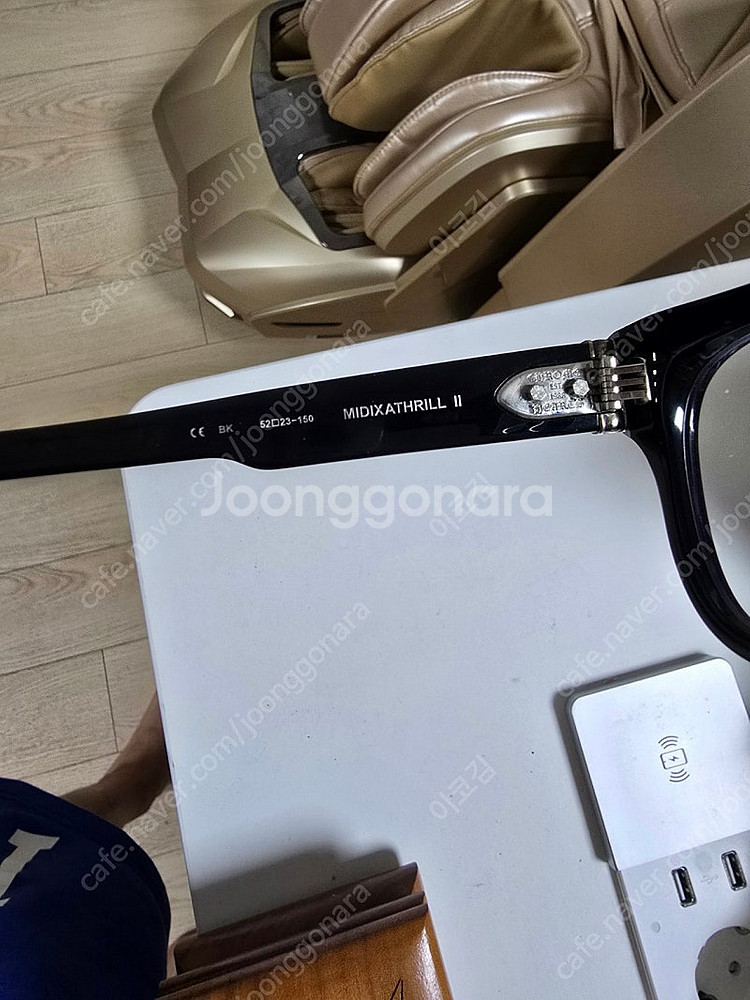 크롬하츠 미딕사스릭2 뿔테안경--1