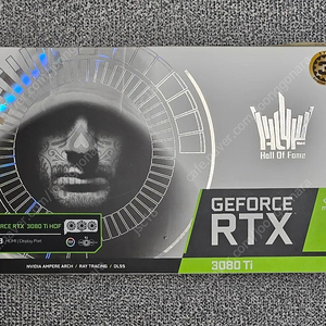 갤럭시 GALAX 지포스 RTX3080TI HOF 팝니다.