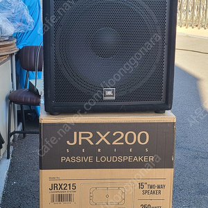 (JBL)제이비엘 JRX215 15인치 250W 스피커 신품 1통 중고1통 #60만