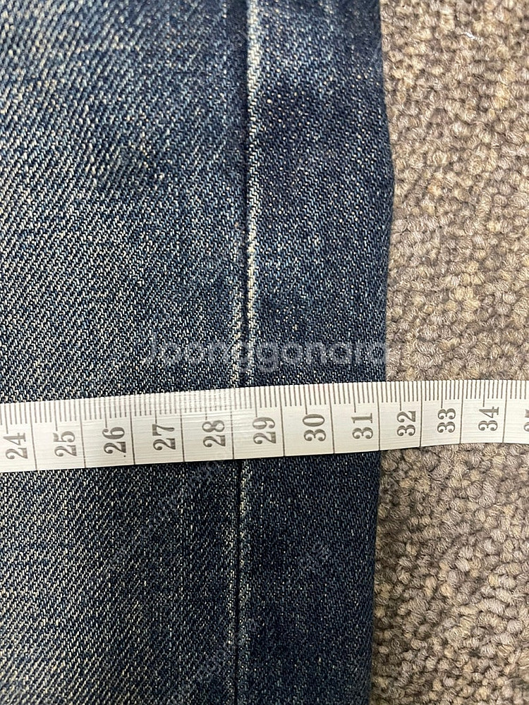 에드윈(Edwin) 5505 33x34 와이드핏 청바지...--5