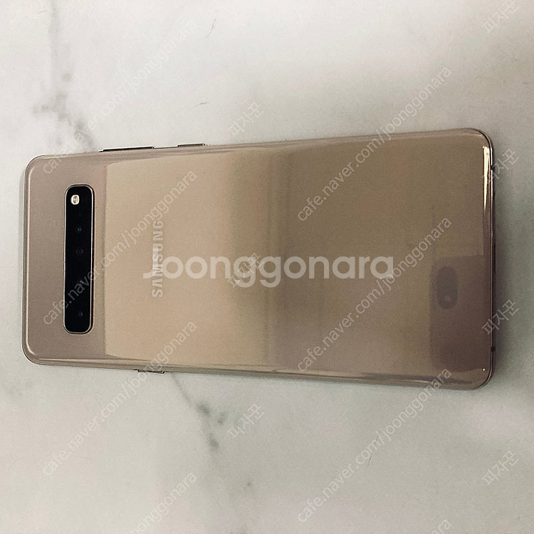 갤럭시 S10 5G 골드 256기가 외관매우깨끗! 12...--0