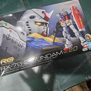 RG RX-7822 건담 2.0버전 미개봉