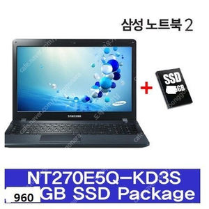 삼성노트북 아티브2 NT270E5Q-KD3S 18만원