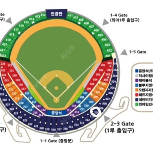 [판매중] PO 4차전 10/18(토) 14시 LGvs삼성 1루 네이비 310블럭 9열 통로 2연석