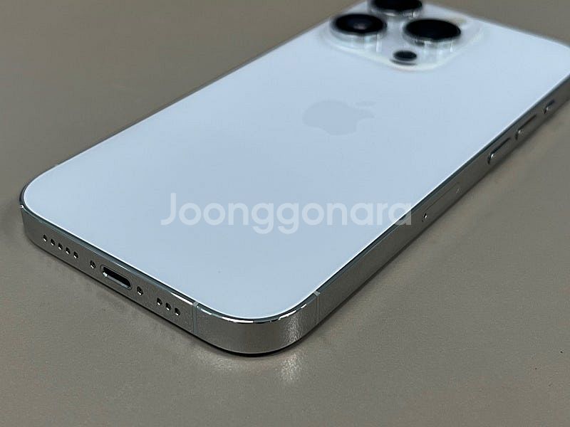 (자급제)아이폰14프로 실버 128G 외관 초깨끗 상태...--7