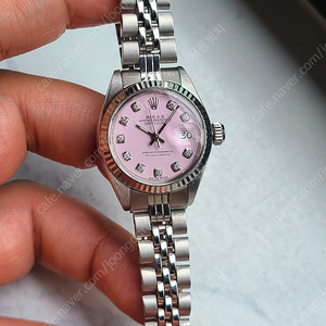 [정품] 롤렉스 여성용 데이저스트 캔디핑크 10P 다이아몬드 다이얼 (Rolex Women's Datejust Candy Pink 10P Diamond Dial)