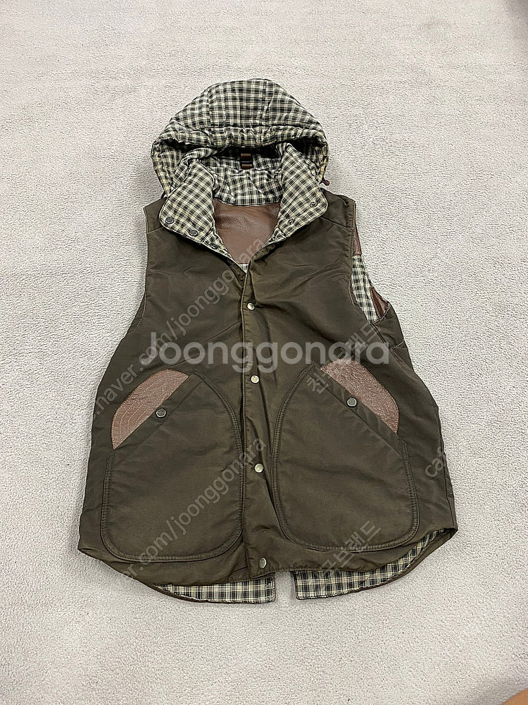 라코스테 양면 패딩조끼 100--3