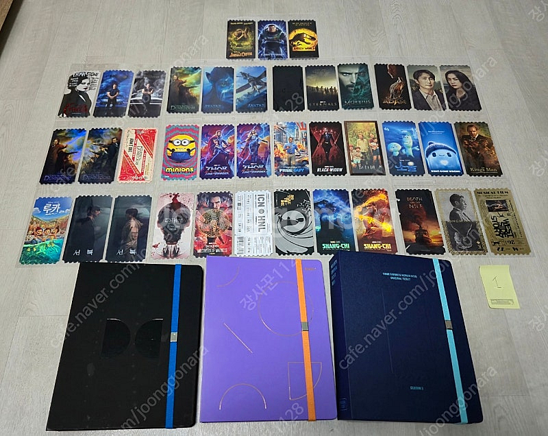 메가박스 오리지널 티켓 21년 22년 오리지널티켓--0