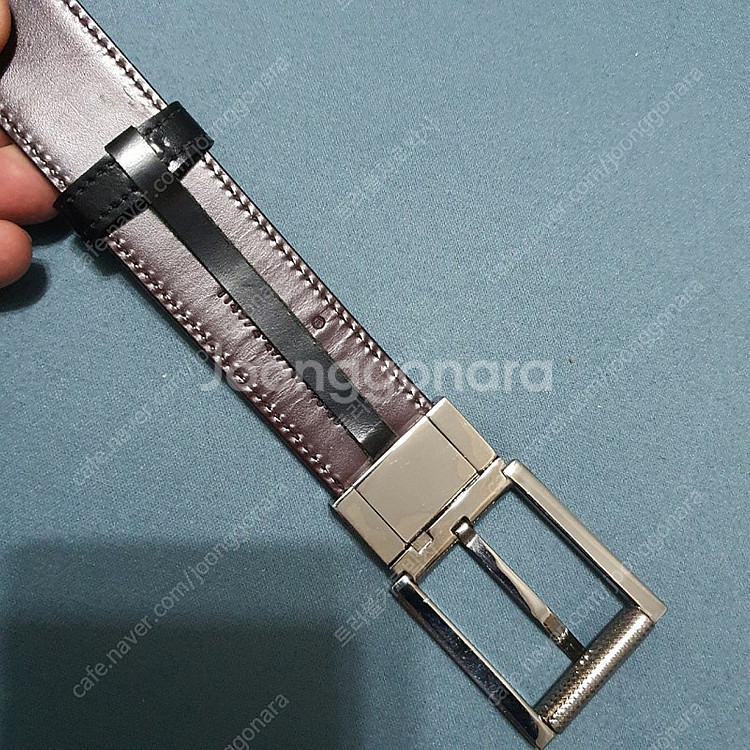 정품 구찌 리버서블 벨트 90/36--1