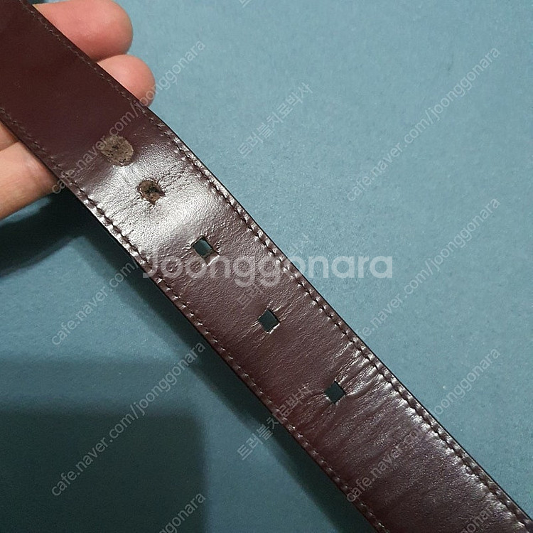 정품 구찌 리버서블 벨트 90/36--5