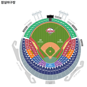 19일 4차전 중네(저) 1루 (님) 3연석자리교환