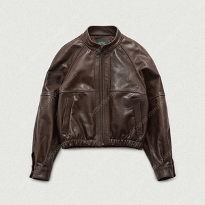 더바넷 레더자켓 브라운 Women's brown granger leather blouson 새상품