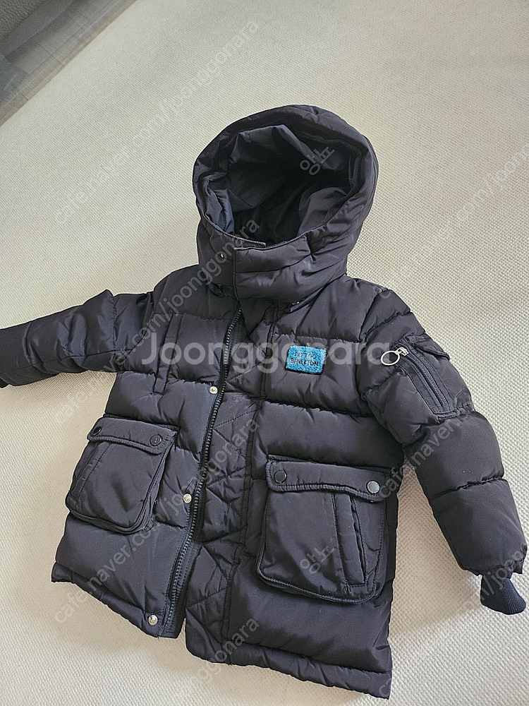 베네통 유아 겨울 패딩100 택포--6