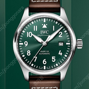 iwc 마크 20 녹판 or 위블로 클래식퓨전 그린 구매합니다.