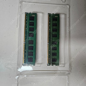 DDR3 8GB PC3 12800U 2개 판매 합니다.