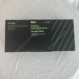 NVIDIA 지포스 RTX 3070 Founders Edition D6 8GB