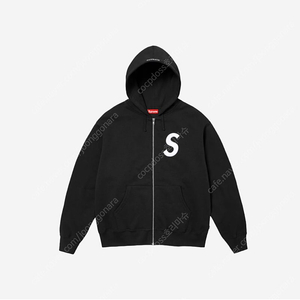 24fw 슈프림 s로고 후드집업 XL