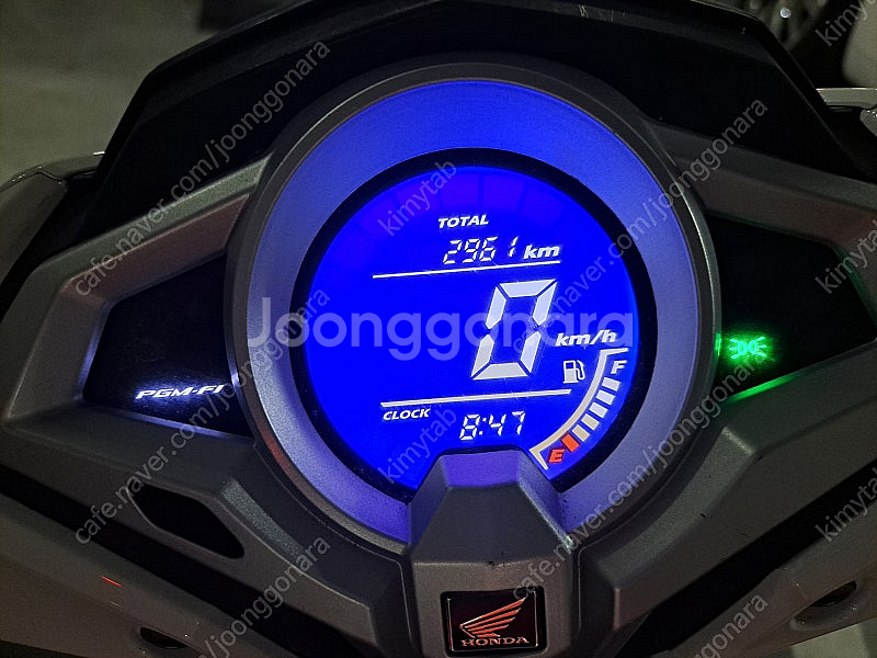 혼다 엘리트 계기판--0