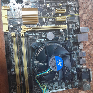 cpu i5-4세대 메인보드포함 메모리 ddr4 8기가 ...가격 7만원..여기부산..택배거래가능함