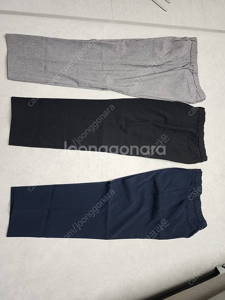남성 프리한 가을 부드러운 정장 바지 3벌 (3가지색상...--6