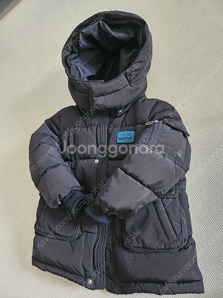 베네통 유아 겨울 패딩100 택포--7