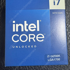 [대구] 인텔 i7 14700k 판매합니다.