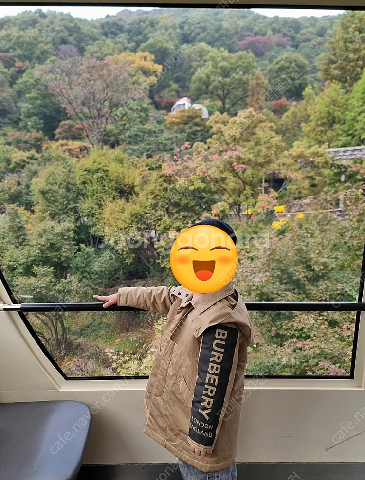 버버리 키즈 누빔코트 자켓 4y--2