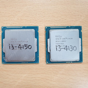 i3-4150, i3-4130 cpu (두개 1만)