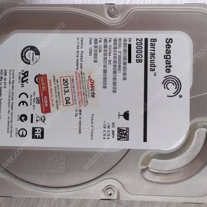 Seagate - BarraCuda 7200/64M ST2000DM001(2TB) HDD(2테라 하드) + Transcend - SSD410K(64GB, MLC) SSD 3만