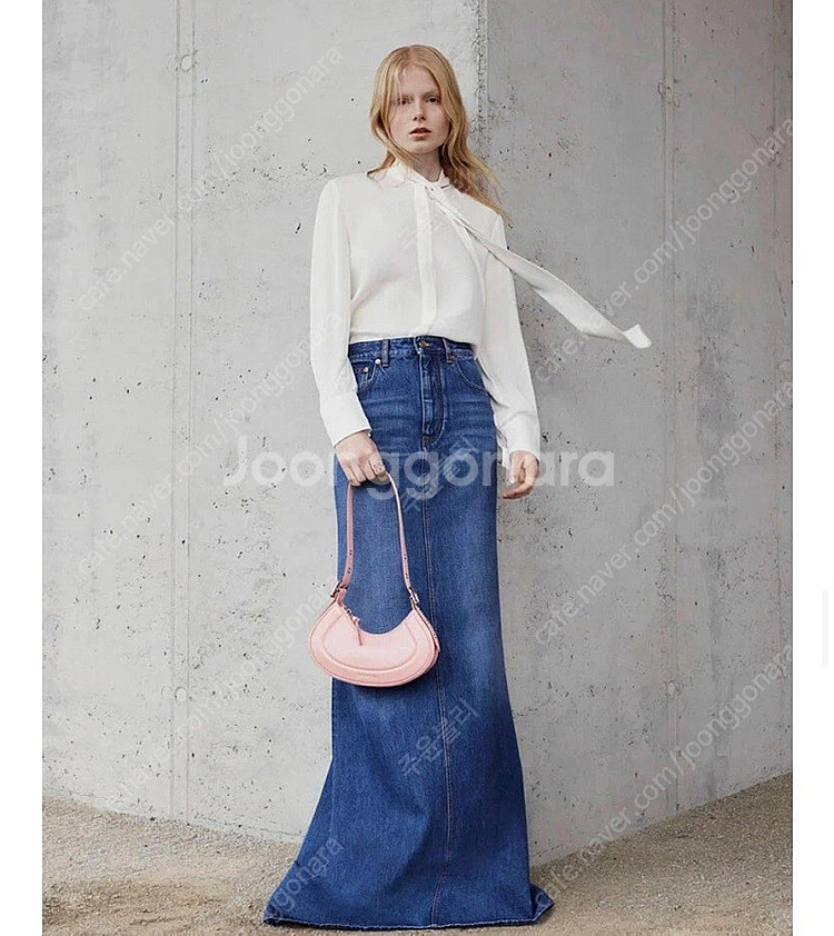 (미개봉 새상품) 한소희 찰스앤키스 페트라 커브 숄더백--5