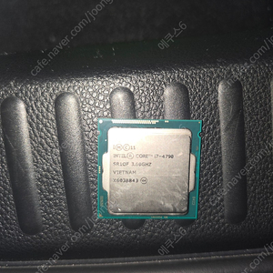 (개인)인텔 i7 4790 cpu 단품 팝니다