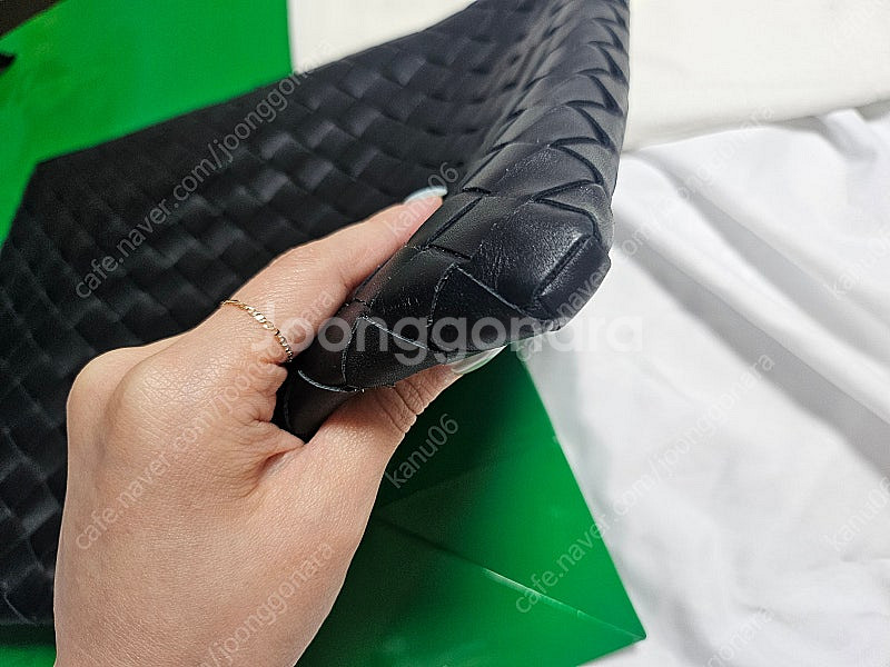 보테가베네타 인트레치아토 하프 클러치 809646631--8