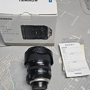 탐론24-70 f2.8 G2 니콘마운트 판매합니다.