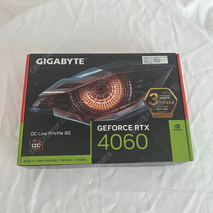 GIGABYTE 지포스 RTX 4060 UD2 OC D6 8GB Nano LP 제이씨현