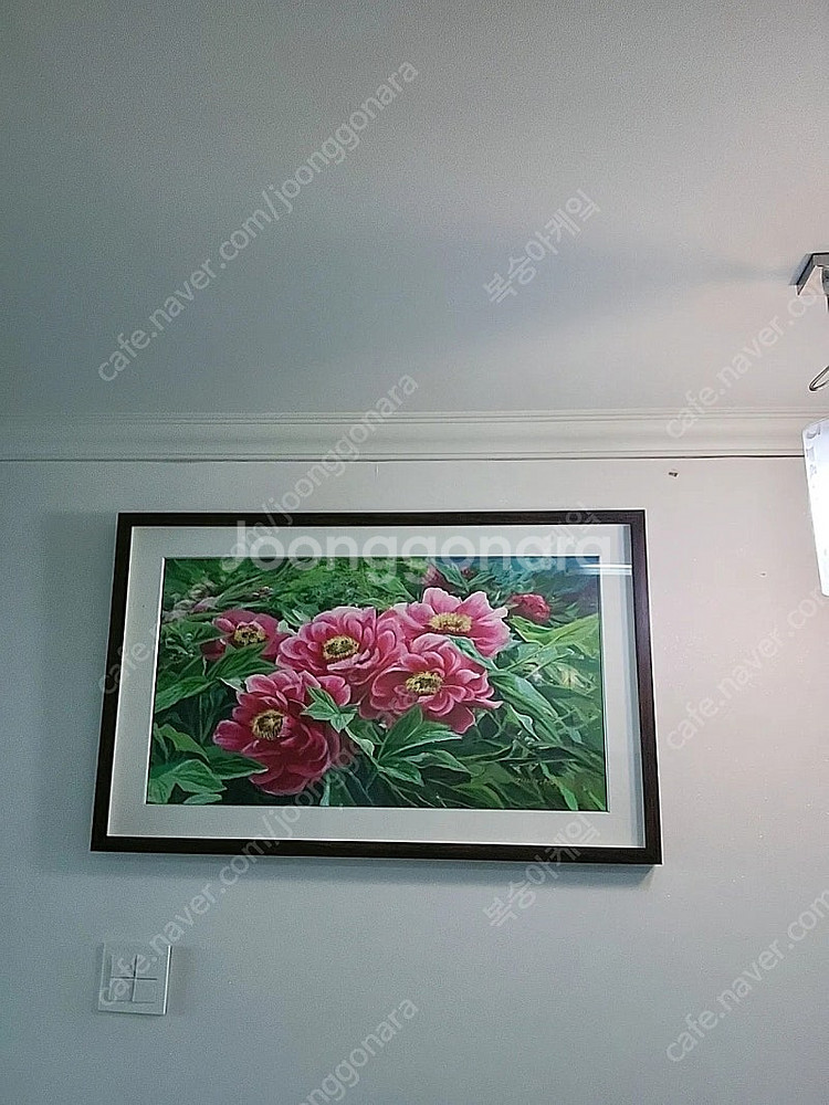 화사한 꽃 액자 2만원--0