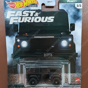 미니카 판매 (핫휠 분질 디펜더)(HotWheels Premiun RealRiders Fast&Furious Land Rover Defender 90)