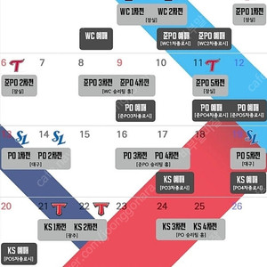 플레이오프 LG vs 삼성 양도