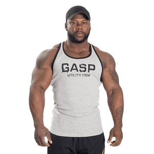 (3xl) GASP RIBBED T-BACK 가스프 가습 립드 T-BACK