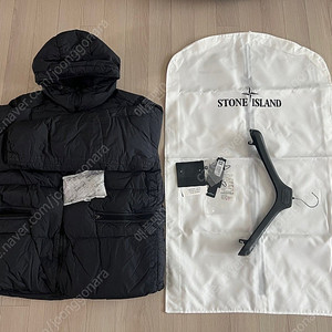 스톤아일랜드 22FW 패딩 XXL 2XL 백화점판 블랙