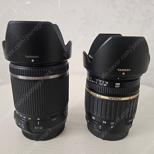 시그마 렌즈 2개 일괄 18-200mm+17-50mm 캐논용