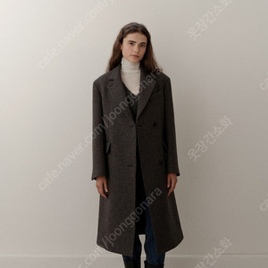 블랭크03 blank03 wool tailored boxy coat 울 테일러드 박시 코트 가격내림