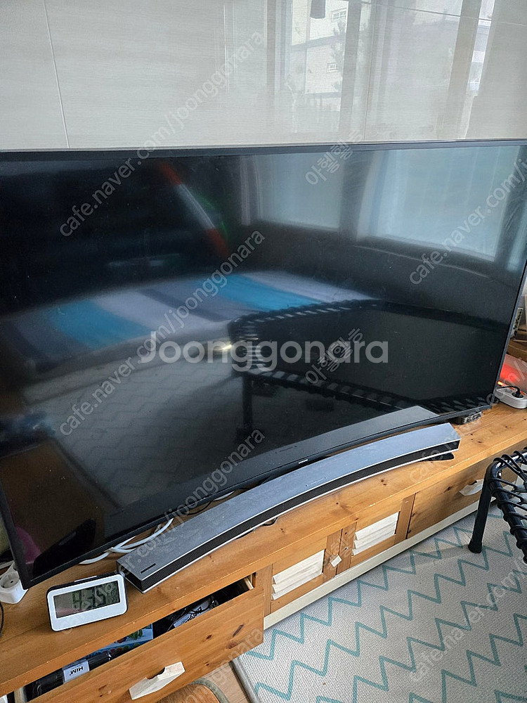 삼성 65인치 커브드 17년식--0