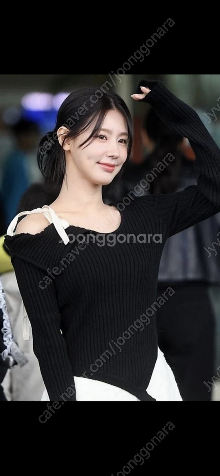 글로니 아이사 니트 블랙 Free 사이즈 (성해은, 미...--1