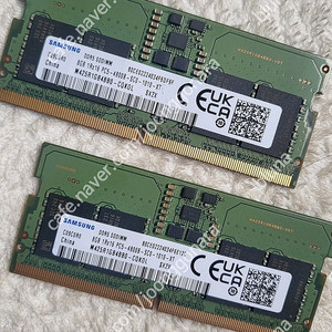 삼성 pc5-4800b 8g × 2, 16g 미사용 신품